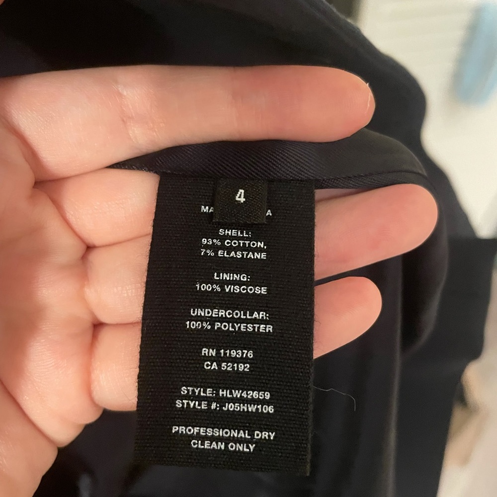 Helmut Lang rider blazer color ink J05HW106